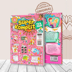 Buku Anak TK PAUD Super Komplit TK dan PAUD Suplemen Belajar Usia Emas