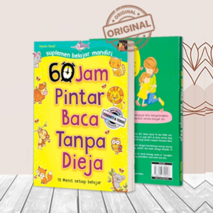 BUKU ANAK - 60 JAM PINTAR BACA TANPA DIEJA
